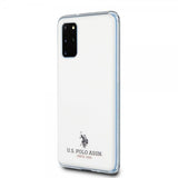 U.S. Polo Samsung Galaxy S20 Plus Deksel med Logo Hvit