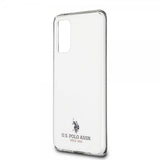U.S. Polo Samsung Galaxy S20 Plus Deksel med Logo Hvit