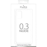Puro Samsung Galaxy S20 Plus Deksel Nude Transparent
