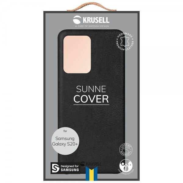 Krusell Samsung Galaxy S20 Plus Deksel Sunne Cover Vintage Black