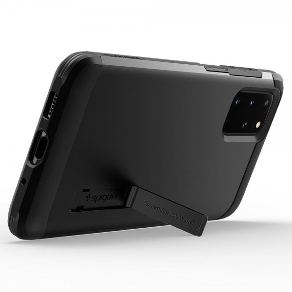 Spigen Samsung Galaxy S20 Plus Deksel Tough Armor Svart