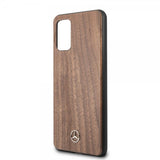 Mercedes Benz Samsung Galaxy S20 Plus Deksel Wood Line Brun