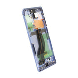 Samsung Samsung Galaxy S20 Plus (SM-G986F/DS) Skjerm med LCD Display Original - Lilla