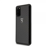 Ferrari Samsung Galaxy S20 Deksel Karbonfibertekstur Svart