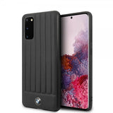 BMW Samsung Galaxy S20 Deksel Leather Lines Svart