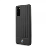 BMW Samsung Galaxy S20 Deksel Leather Lines Svart