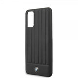 BMW Samsung Galaxy S20 Deksel Leather Lines Svart