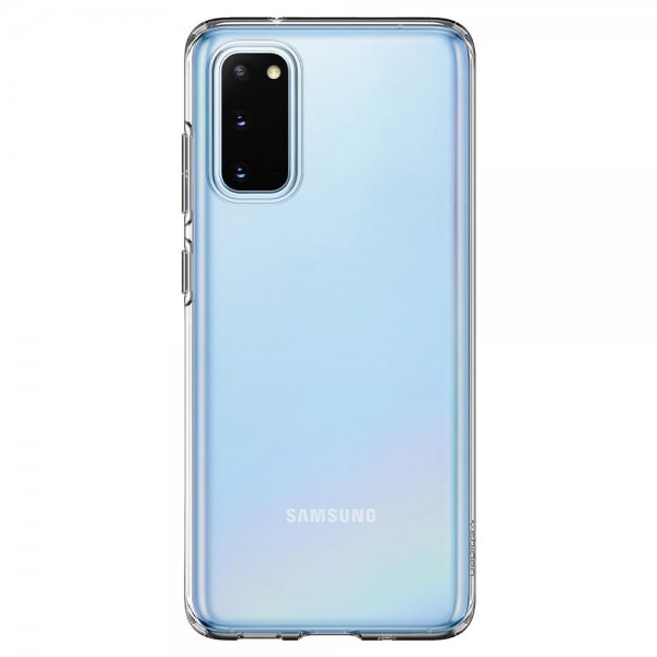 Spigen Samsung Galaxy S20 Deksel Liquid Crystal Crystal Clear