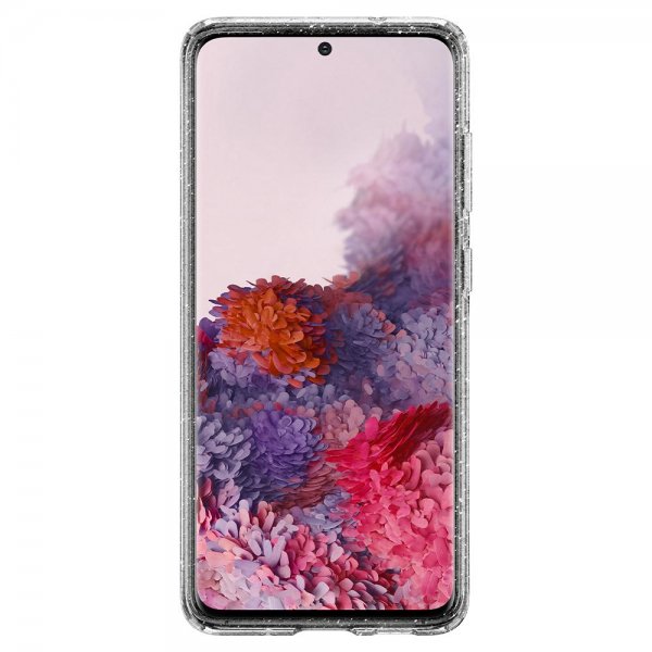 Spigen Samsung Galaxy S20 Deksel Liquid Crystal Glitter Crystal Quartz