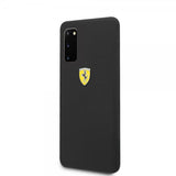 Ferrari Samsung Galaxy S20 Deksel med Logo Svart