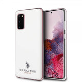 U.S. Polo Samsung Galaxy S20 Deksel med Logo Hvit