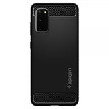 Spigen Samsung Galaxy S20 Deksel Rugged Armor Matte Black