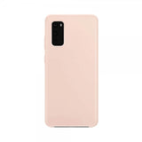 Xqisit Samsung Galaxy S20 Deksel Silikoni Case Rosa