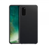 Xqisit Samsung Galaxy S20 Deksel Silikoni Case Svart