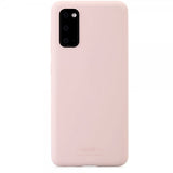 holdit Samsung Galaxy S20 Deksel Silikon Blush Pink