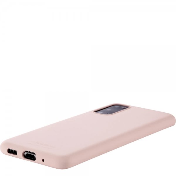 holdit Samsung Galaxy S20 Deksel Silikon Blush Pink