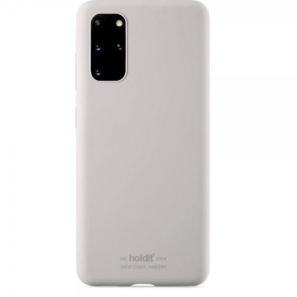 holdit Samsung Galaxy S20 Deksel Silikon Taupe