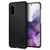 Spigen Samsung Galaxy S20 Deksel Thin Fit Svart