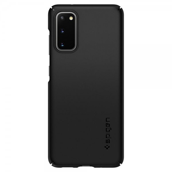 Spigen Samsung Galaxy S20 Deksel Thin Fit Svart