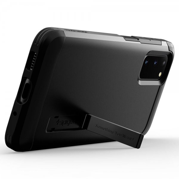 Spigen Samsung Galaxy S20 Deksel Tough Armor Svart
