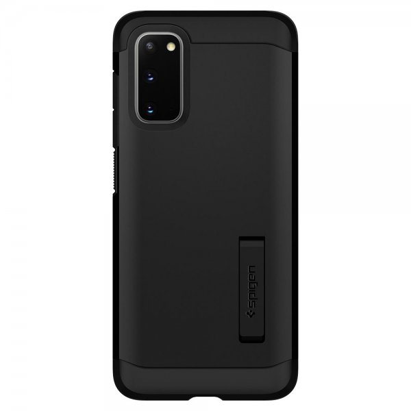Spigen Samsung Galaxy S20 Deksel Tough Armor Svart