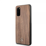 Mercedes Benz Samsung Galaxy S20 Deksel Wood Line Brun