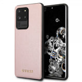 Guess Samsung Galaxy S20 Ultra Deksel Iridescent Cover Rosegull