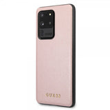 Guess Samsung Galaxy S20 Ultra Deksel Iridescent Cover Rosegull
