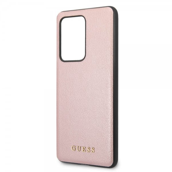 Guess Samsung Galaxy S20 Ultra Deksel Iridescent Cover Rosegull
