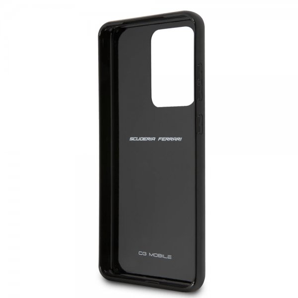 Ferrari Samsung Galaxy S20 Ultra Deksel Karbonfibertekstur Svart