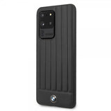 BMW Samsung Galaxy S20 Ultra Deksel Leather Lines Svart