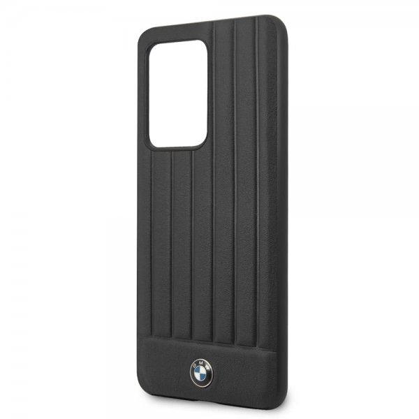 BMW Samsung Galaxy S20 Ultra Deksel Leather Lines Svart