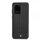 BMW Samsung Galaxy S20 Ultra Deksel Leather Lines Svart
