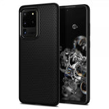 Spigen Samsung Galaxy S20 Ultra Deksel Liquid Air Matte Black