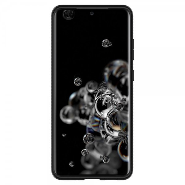 Spigen Samsung Galaxy S20 Ultra Deksel Liquid Air Matte Black