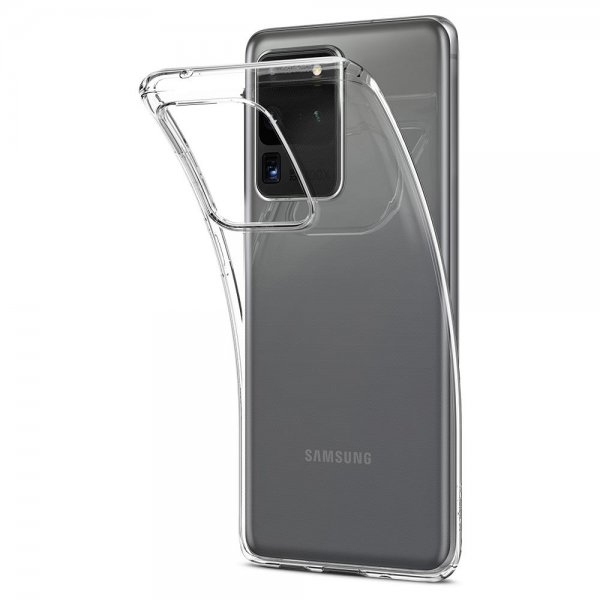 Spigen Samsung Galaxy S20 Ultra Deksel Liquid Crystal Crystal Clear