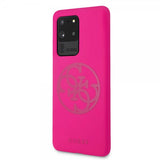 Guess Samsung Galaxy S20 Ultra Deksel med Logo Magenta