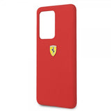 Ferrari Samsung Galaxy S20 Ultra Deksel med Logo Rød