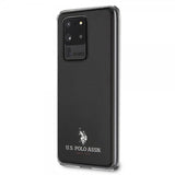 U.S. Polo Samsung Galaxy S20 Ultra Deksel med Logo Svart