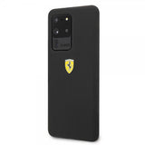 Ferrari Samsung Galaxy S20 Ultra Deksel med Logo Svart