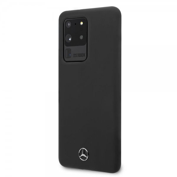 Mercedes Benz Samsung Galaxy S20 Ultra Deksel med Logo Svart