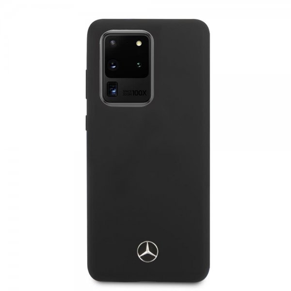 Mercedes Benz Samsung Galaxy S20 Ultra Deksel med Logo Svart