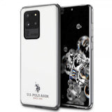 U.S. Polo Samsung Galaxy S20 Ultra Deksel med Logo Hvit