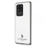 U.S. Polo Samsung Galaxy S20 Ultra Deksel med Logo Hvit