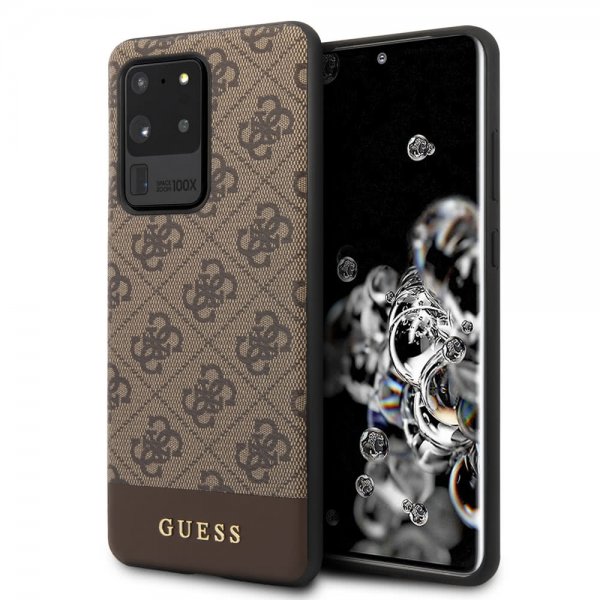 Guess Samsung Galaxy S20 Ultra Deksel Monogram Brun
