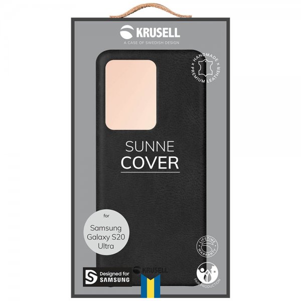 Krusell Samsung Galaxy S20 Ultra Deksel Sunne Cover Vintage Black