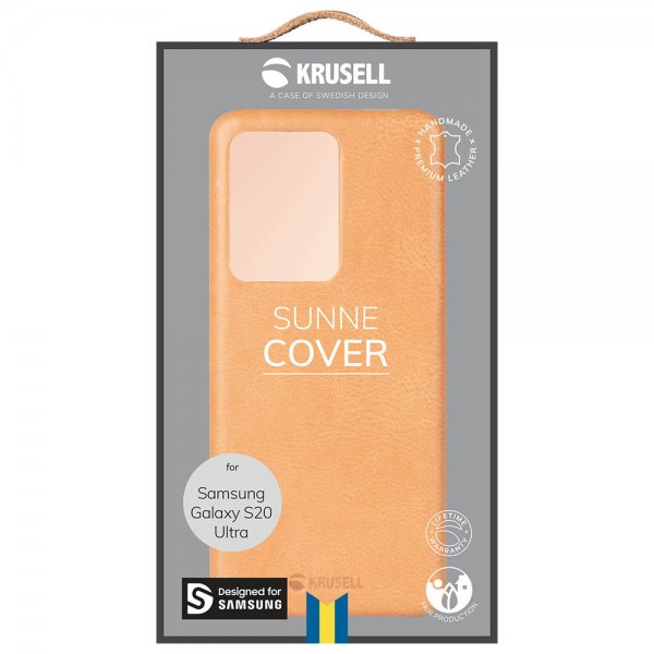 Krusell Samsung Galaxy S20 Ultra Deksel Sunne Cover Vintage Nude