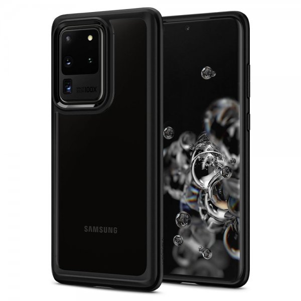 Spigen Samsung Galaxy S20 Ultra Deksel Ultra Hybrid Matte Black