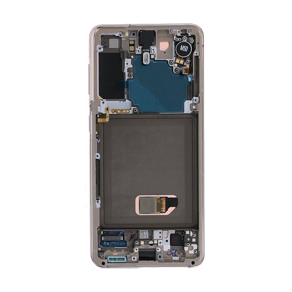 Samsung Samsung Galaxy S21 5G Skjerm med LCD Display & Kamera Original - Fiolett
