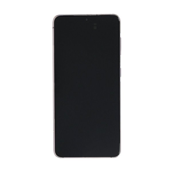 Samsung Samsung Galaxy S21 5G Skjerm med LCD Display & Kamera Original - Fiolett